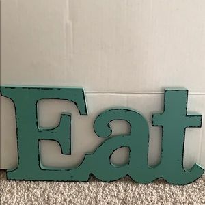 EAT Decor sign